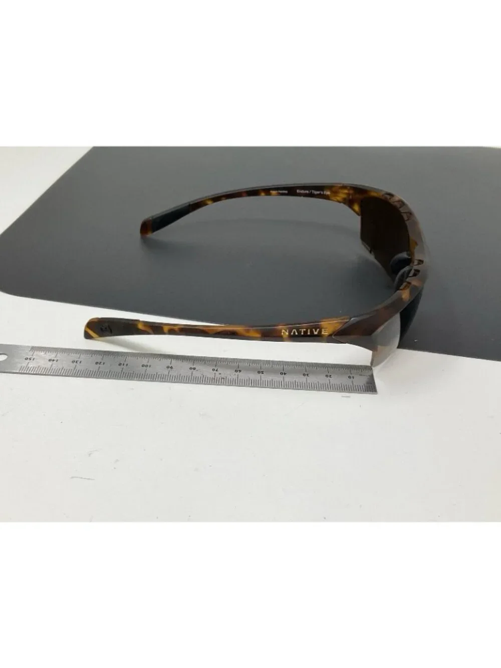 Native Endura Tigers Eye  Men’s Sunglasses Wrap Polarized UV Tortoise